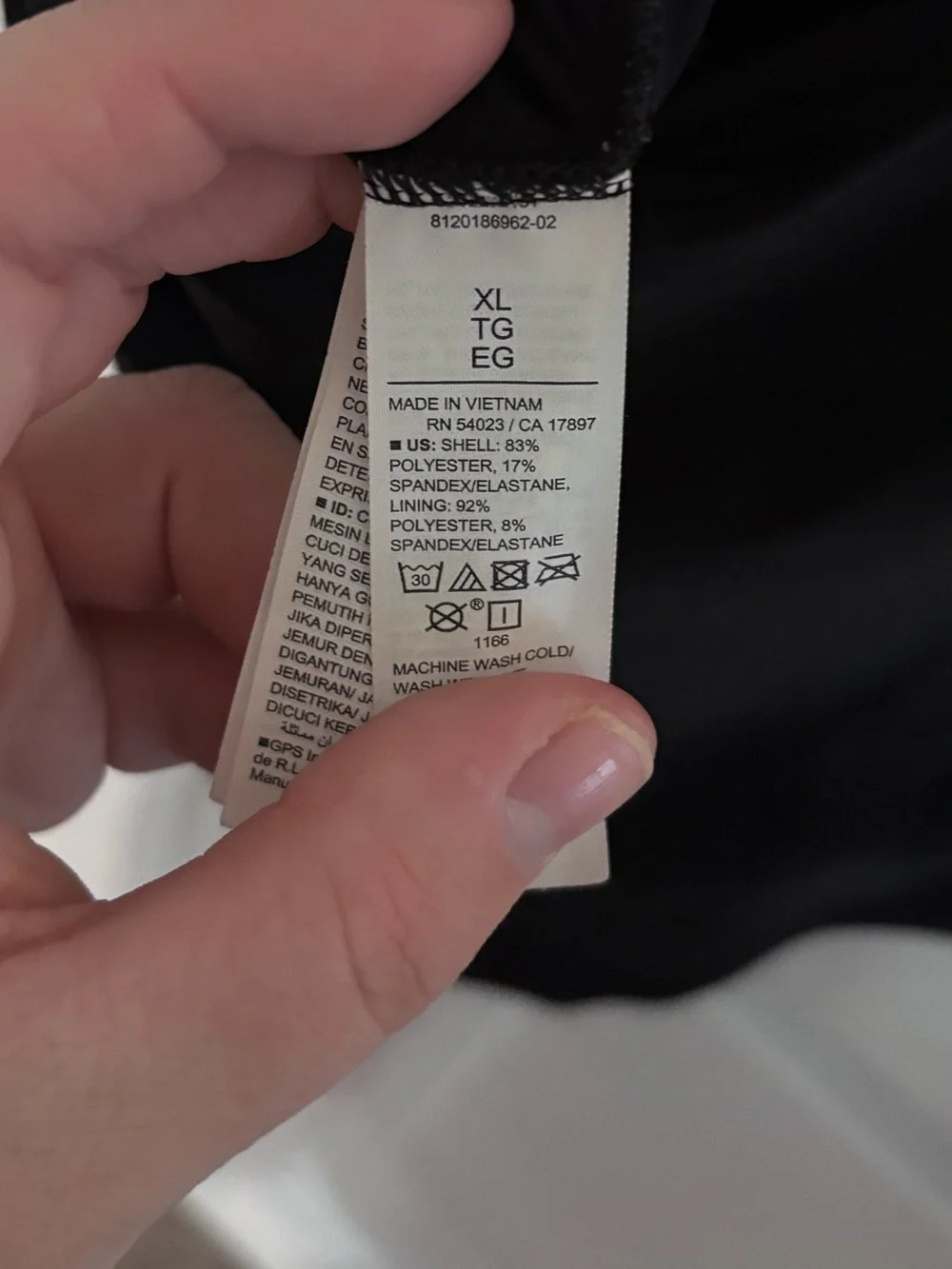 Old Navy Black Kids One-Piece Swimsuit with Front Tie